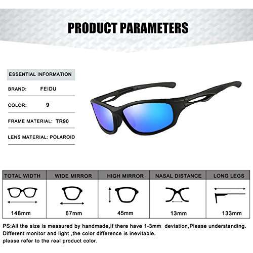 FEIDU Sport Polarized Sunglasses for Men Driving Cycling Mens Sunglasses FD 4002