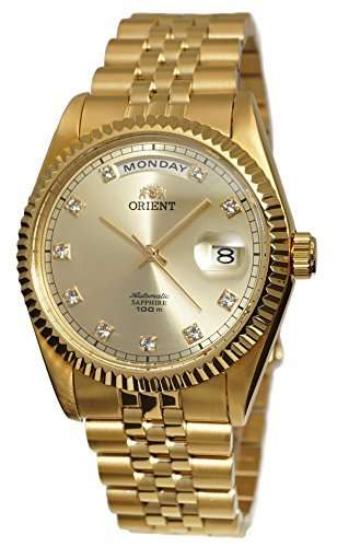 ORIENT "President" Classic Automatic Sapphire Gold Watch EV0J001G