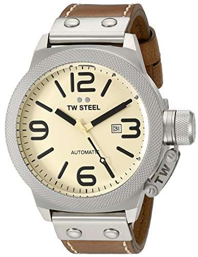 TW Steel Men's CS16 Analog Display Automated Brown Watch