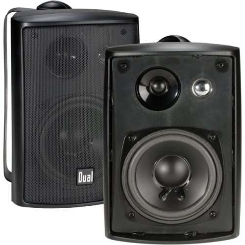 Dual Electronics LU43PB 4 inch 3-Way High Performance Indoor, Outdoor & Bookshelf Studio Monitor S