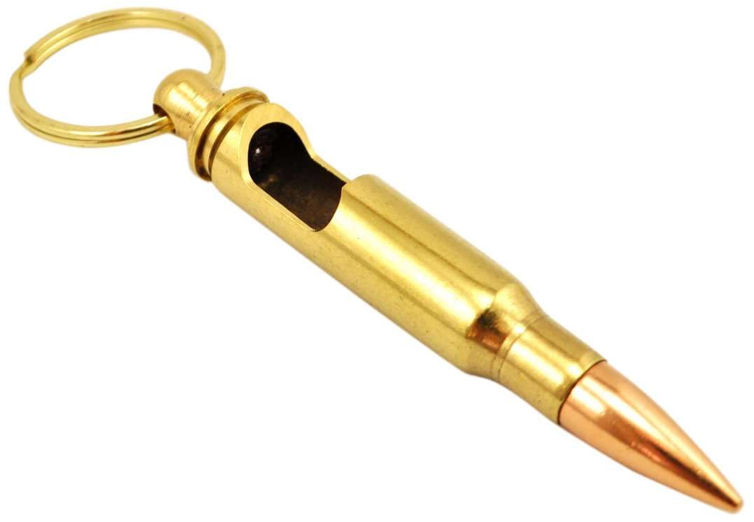 Bullet Bottle Opener Keychain