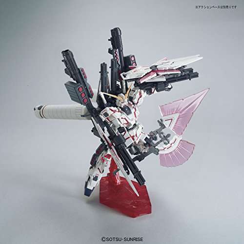 Bandai Hobby HGUC Full Armor Destroy Mode/Red Version "Gundam Unicorn" Model Kit (1/144 Scale)