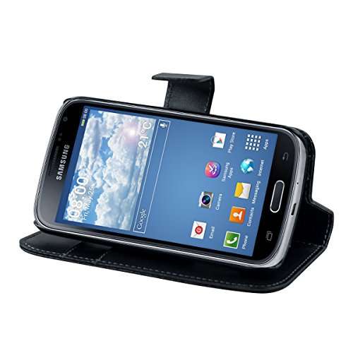 kwmobile Wallet Case for Samsung Galaxy K Zoom - Protective PU Leather Flip Cover with Magnetic Clo