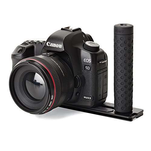 JOBY Hand Grip with UltraPlate 208 for DSLR Cameras, Mirrorless Cameras and Tripods