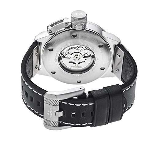 TW Steel Men's CS6 Analog Display Black Watch