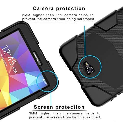 Samsung Galaxy Tab S3 9.7 Case(SM-T820),Slim Heavy Duty Shockproof Rugged Case High Impact Resistan