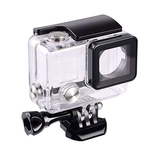JL Replacement Waterproof Underwater Housing Case Cover with Bracket for GoPro Hero 4, gopro 3+, 3
