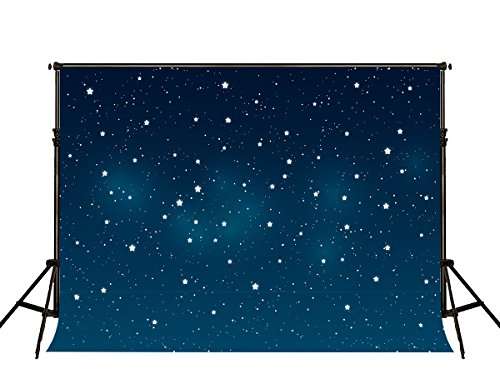 Kate 7X5FT Evening Stars Sky Photography Backdrops Bright Glitter Fantasy Background Photo Studio P