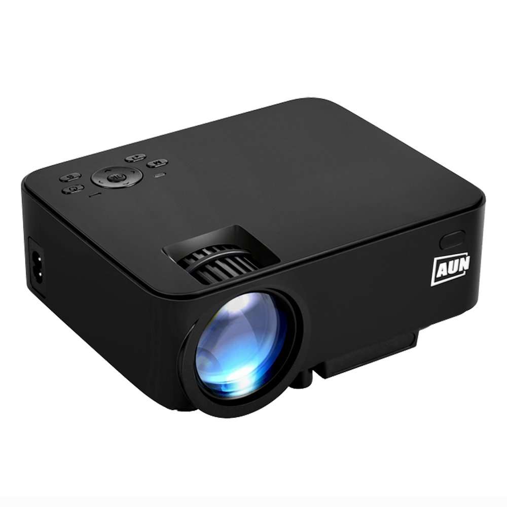 LED Projector Support Ceiling Mount Multimedia Mini Video Projector for Home Cinema