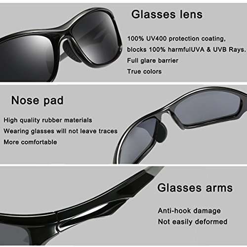 FEIDU Sport Polarized Sunglasses for Men Driving Cycling Mens Sunglasses FD 4002
