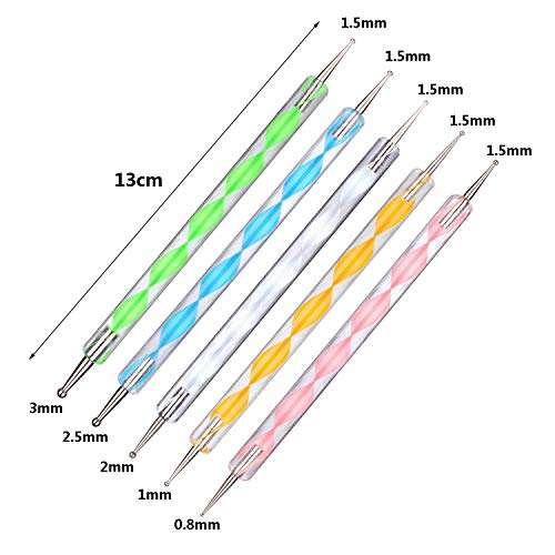 Futohon Mandala Dotting Tools for Rock Painting with Pen Dotting Tools Mandala Stencil Acrylic Dott