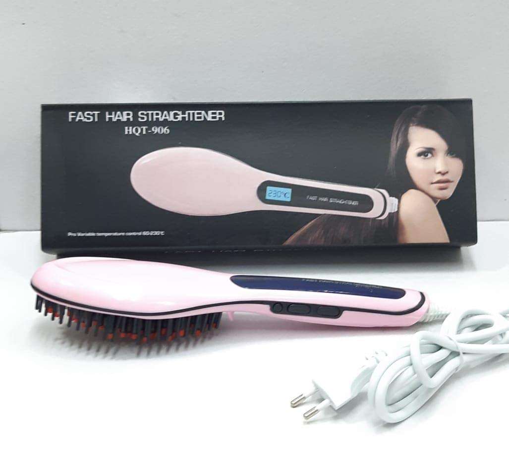 Fast Hair Straightener Brush HQT-906