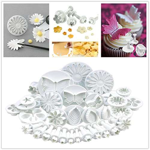 Yakamoz Cake Decration Tool Kit Fondant Cake Cookie Cutter Mold Sugarcraft Icing Decorating Flower