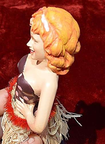 Hawaiian 40's Retro Vintage-Styled Hula Pin Up Girl Car Dashboard Doll Style May Vary...