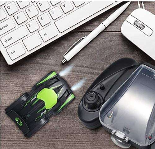 Remote Control Wall Climbing Car 360 Degree Rotating Stunt Toys Anti Gravity RC Car LED Lights Racin