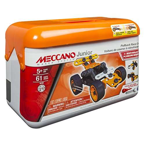 Meccano Junior Tool Box - Orange