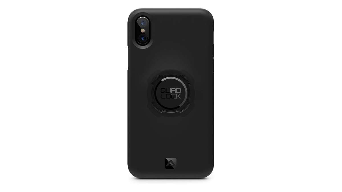 Quad Lock Unisex iPhone X Case - Black