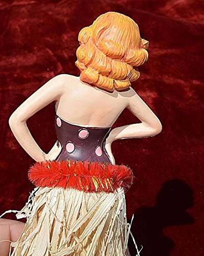 Hawaiian 40's Retro Vintage-Styled Hula Pin Up Girl Car Dashboard Doll Style May Vary...