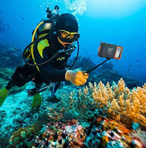 Diving Phone Case for iPhone Samsung, Professional Underwater Photography Housings Case with Lany...