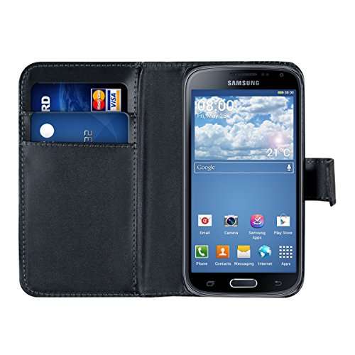kwmobile Wallet Case for Samsung Galaxy K Zoom - Protective PU Leather Flip Cover with Magnetic Clo