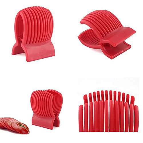 Tomato Slicer Plastic Fruits Cutter Tool