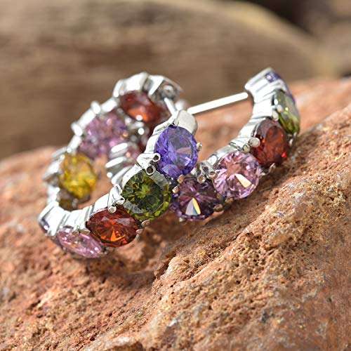 Stainless Steel Inside Out Huggie Hoop Earrings for Women and Girl