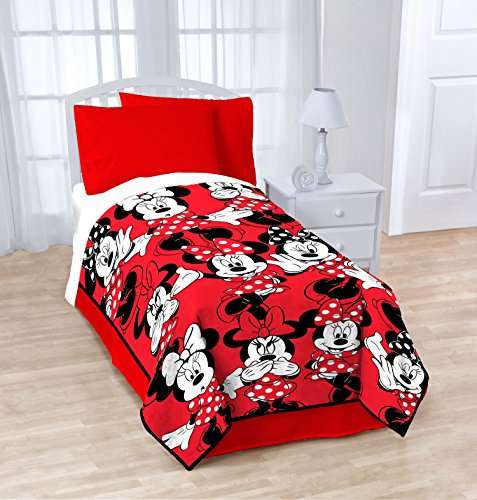 Disney Minnie Mouse Classic Who Fleece 62" x 90" Twin Blanket