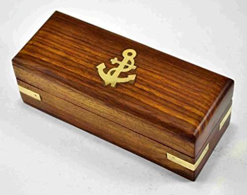 Brass Nautical 10 inches Handheld Brass Pirate Telescope Spy Glass