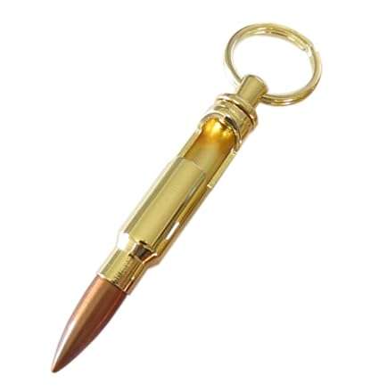 Bullet Bottle Opener Keychain