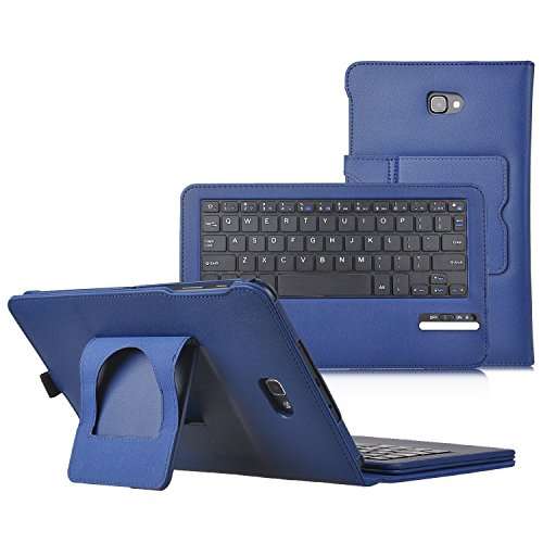 IVSO Samsung Galaxy Tab E 9.6 Keyboard case Ultra-Thin Wireless Keyboard Portfolio Case - DETACHABL