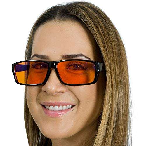 Sleep ZM FITOVER BLUE LIGHT BLOCKING GLASSES - COMPUTER GAMING GLASSES - SLEEP BETTER - Stop ..