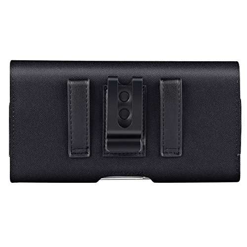 iPhone XS MAX Holster, Gcepls Nylon iPhone 8 Plus Holster Pouch Belt Clip Case and Loops Holder Cov