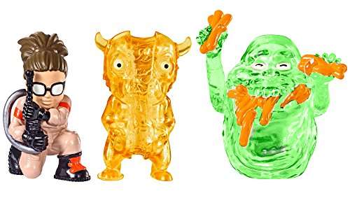 Ghostbusters Ecto Minis Figures 3 Pack - Abby, Slimer Hot dog, Splitting Ghost