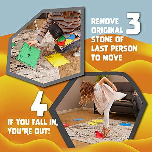 The Floor is Lava - Interactive Game for Kids and Adults - Promotes Physical Activity - Indoor an...