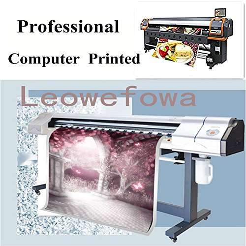 Leowefowa 7X5FT Wedding Ceremony Backdrop Seaside Sand Beach Backdrops for Photography Falling Flow