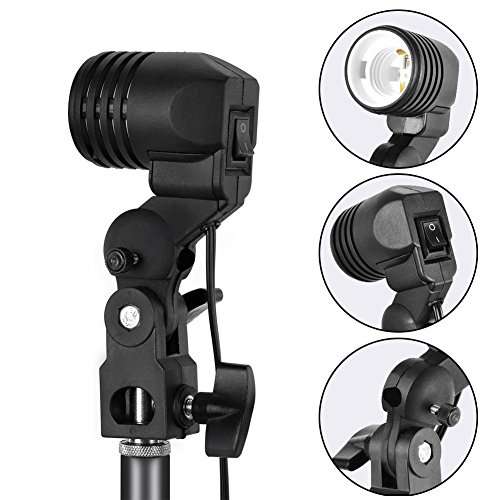 Photo Master 600W Photography Studio Video Portrait Soft Umbrella Continuous Triple Lighting Kit fo