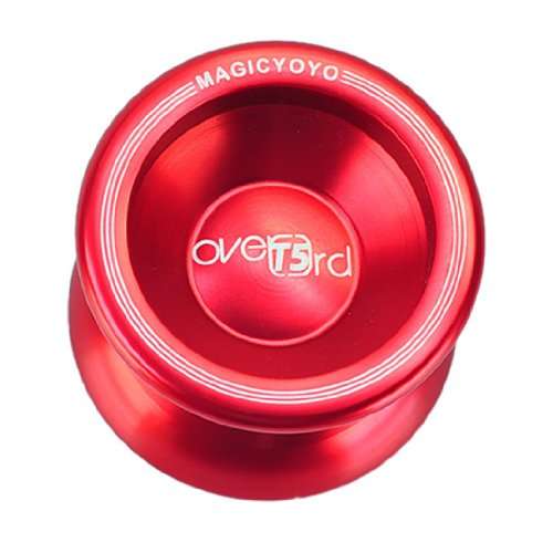 MAGICYOYO Unresponsive Yoyo T5 Overlord Aluminum Professional Yo-Yos Yoyo balls with 5 Strings Glov