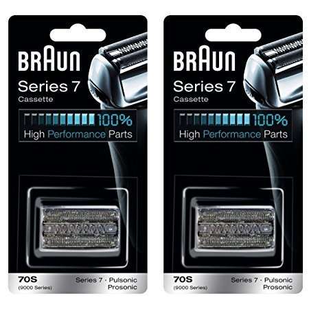 BRAUN 70S 9000 Series 7 Pulsonic Prosonic Shaver Foil & Cutter Head Replacement Cassette Cartridge,