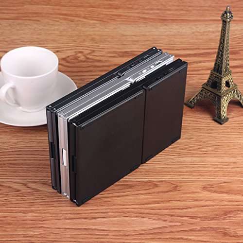 Folding Bluetooth Keyboard, Rechargeable Portable BT Wireless Foldable Mini Keyboard with Touchpad