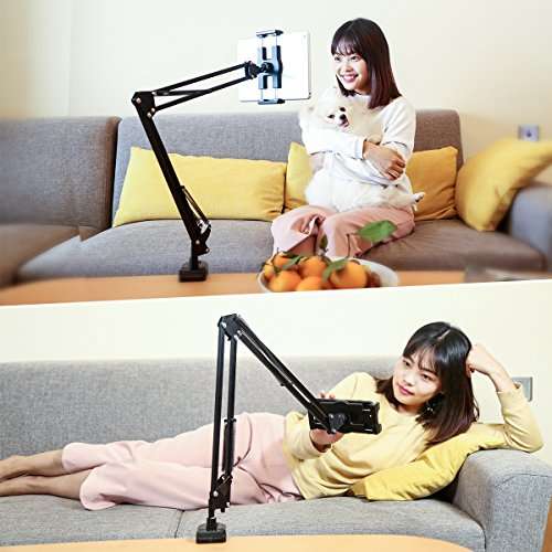 Benks Lazy iPad Mount, Table Holder, Universal Long Arm Mobile Phone Bracket, Flexible Gooseneck Cl