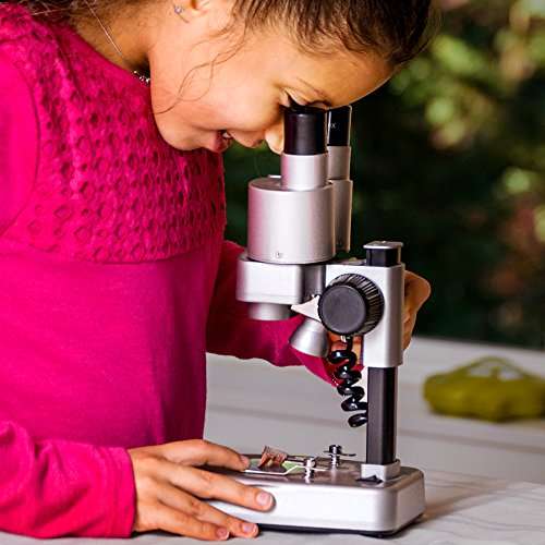 NATIONAL GEOGRAPHIC Dual Microscope Science Lab - Full Exploration Kit including over 50 Science Ac