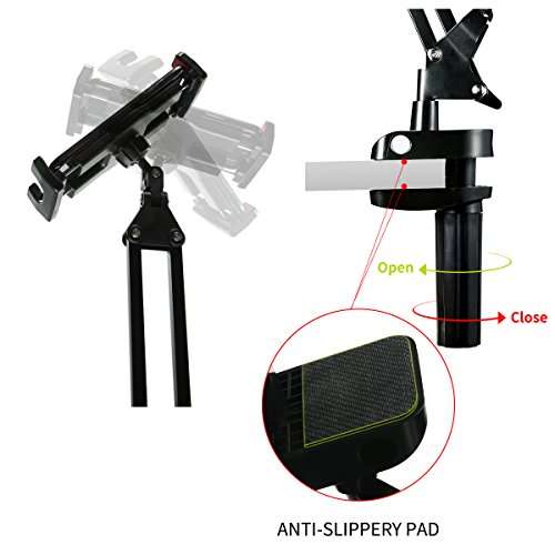 Benks Lazy iPad Mount, Table Holder, Universal Long Arm Mobile Phone Bracket, Flexible Gooseneck Cl