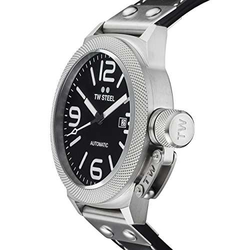 TW Steel Men's CS6 Analog Display Black Watch