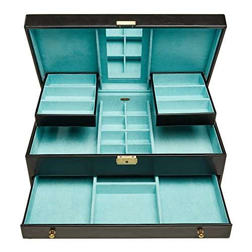 Mele & Co. Lana Jewelry Box Black