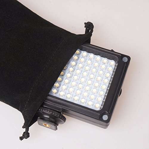96 LED Video Light ,Mini Pocket Led Lighting for Canon Nikon Camcorder DSLR Camera Smartphone Light