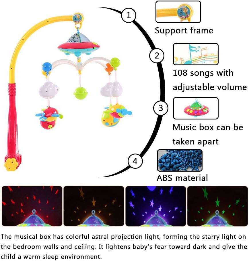 Baby Musical Crib Mobile