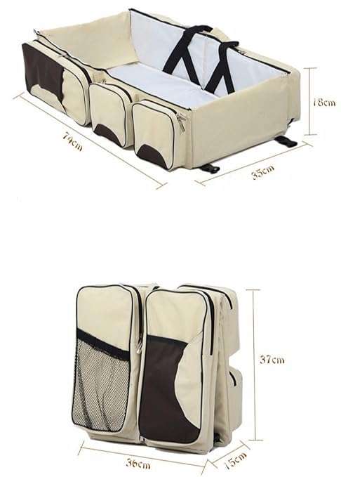 Baby Travel Bed Bag & Organizer Multipurpose