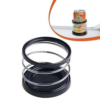 Portable Spiral Spring Drink Holder
