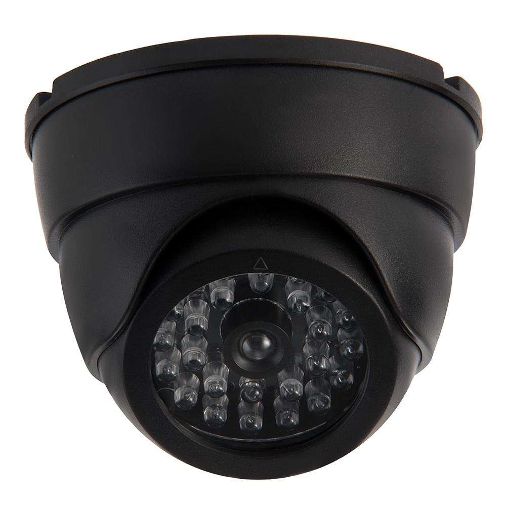 Dummy CCTV Dome Camera - Black