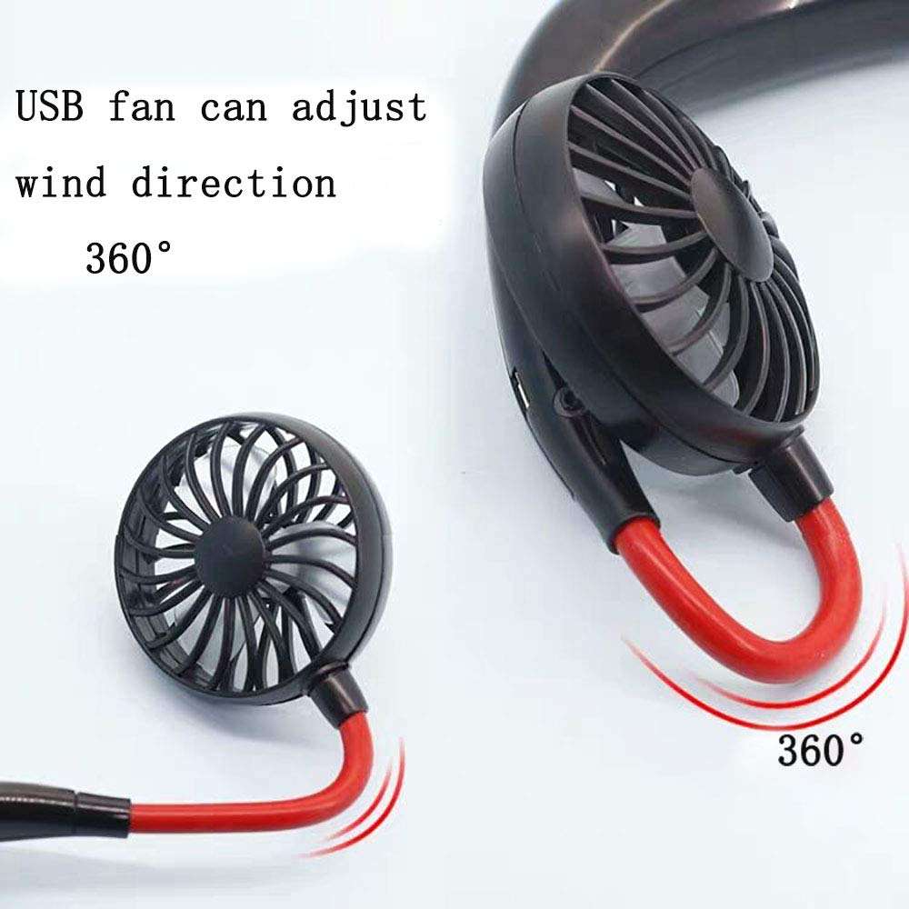 Hands-Free Neckband Fan,Hand Free Personal Fan
